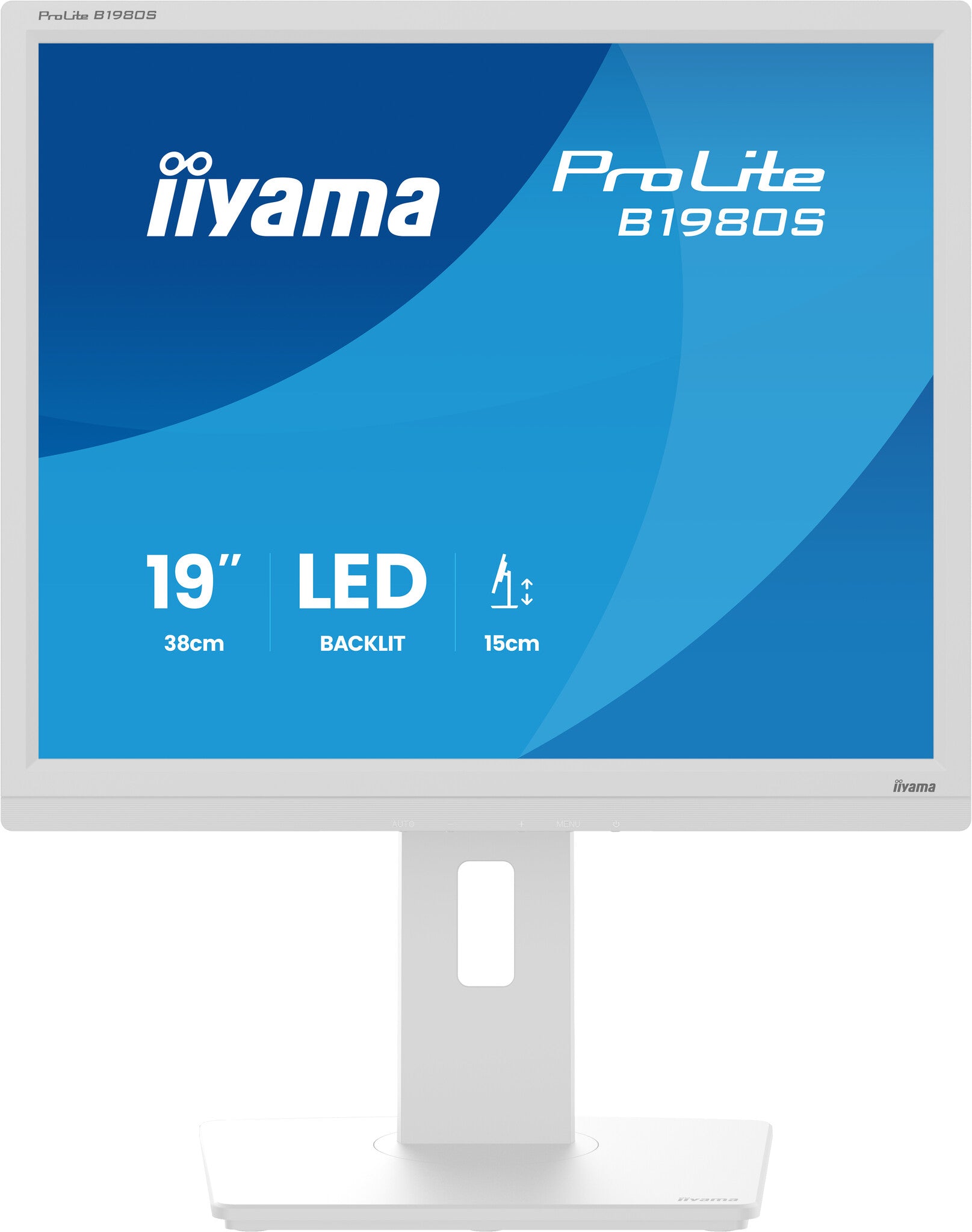 iiyama ProLite B1980S-W1 computer monitor 48,3 cm (19") 1280 x 1024 Pixels SVGA LED Wit