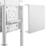 Neomounts NS-M1250WHITE TV trolley 37-70" - roteerbaar