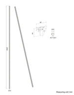 Neomounts ADS06-141BL Kabelspiraal - voor 1-4 kabels - universeel