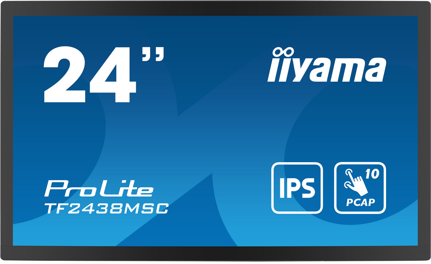 iiyama TF2438MSC-B1 computer monitor 60,5 cm (23.8") 1920 x 1080 Pixels Full HD LED Touchscreen Zwart
