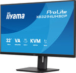 iiyama ProLite XB3294UHSCP-B1 computer monitor 80 cm (31.5") 3840 x 2160 Pixels 4K Ultra HD Zwart