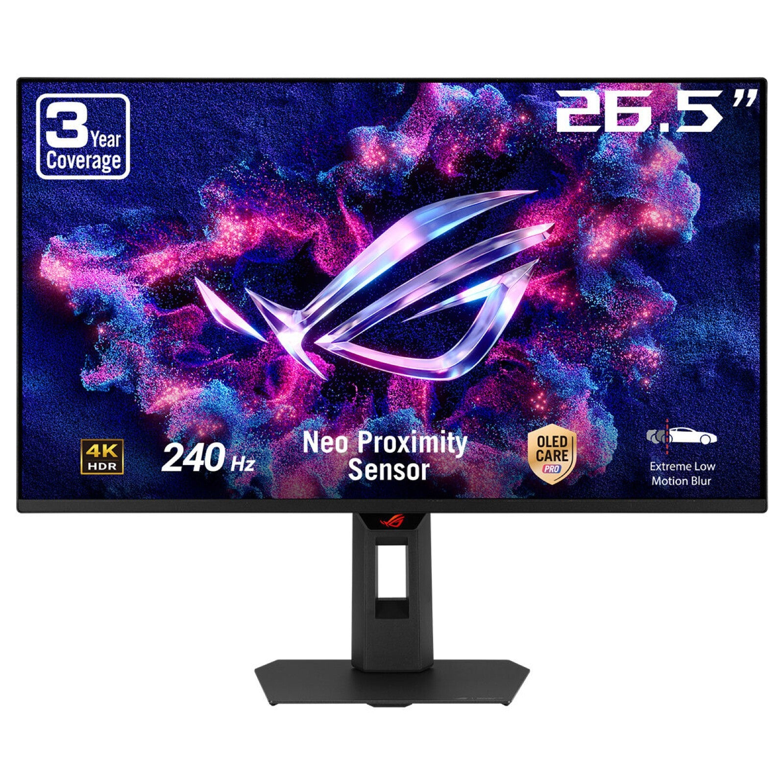 ASUS ROG Strix OLED XG27AQDMG computer monitor 67,3 cm (26.5") 2560 x 1440 Pixels Wide Quad HD LCD Zwart