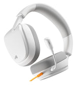 Glorious Gaming Glorious GHS Eternal - Stereo gaming headset voor pc, PS5, PS4, Xbox, Switch - Custom-tuned, gekantelde drivers, verstelbare, kristalheldere, afneembare mic, 3,5 mm - Duurzaam, dag/nacht comfort - Wit