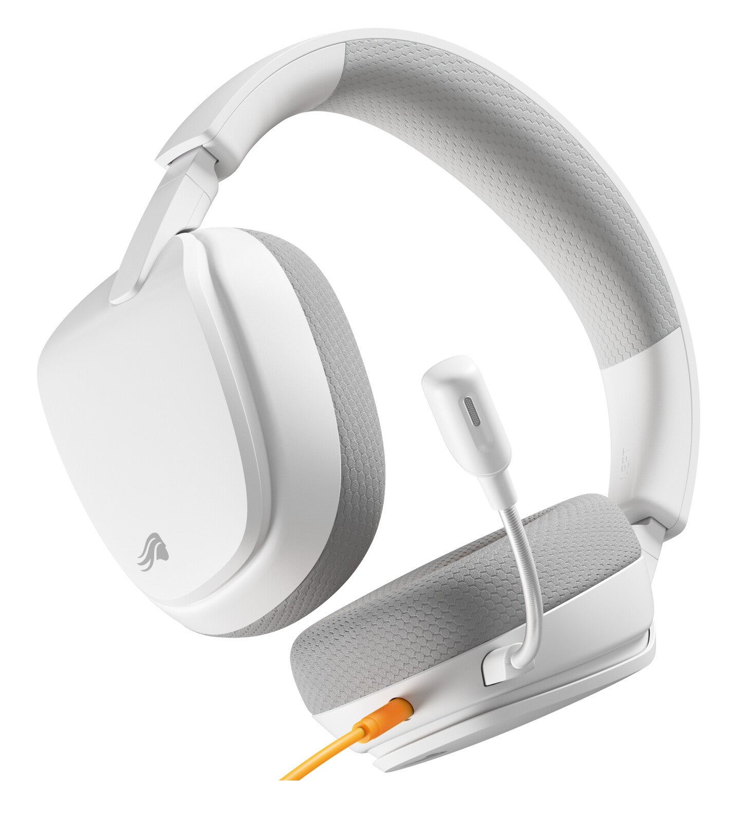 Glorious Gaming Glorious GHS Eternal - Stereo gaming headset voor pc, PS5, PS4, Xbox, Switch - Custom-tuned, gekantelde drivers, verstelbare, kristalheldere, afneembare mic, 3,5 mm - Duurzaam, dag/nacht comfort - Wit