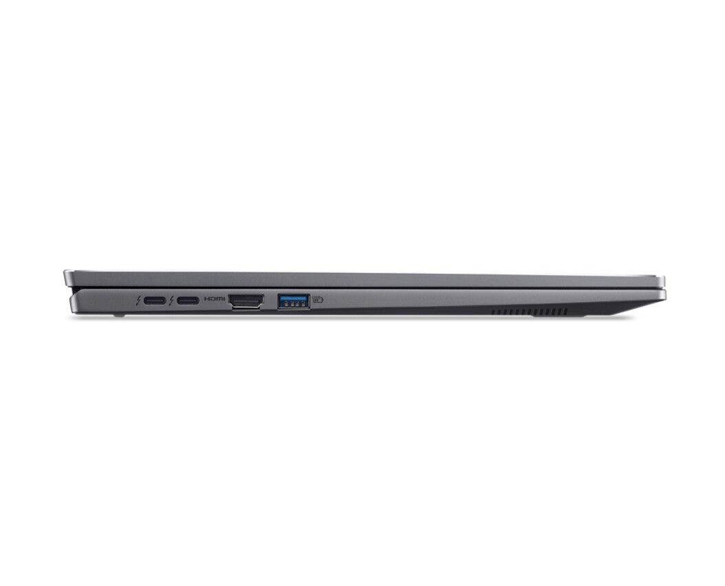 Acer Swift Go 16 SFG16-72-56FG Intel Core Ultra 5 125U Laptop 40,6 cm (16") WQXGA+ 16 GB LPDDR5x-SDRAM 512 GB SSD Wi-Fi 6E (802.11ax) Windows 11 Home Grijs