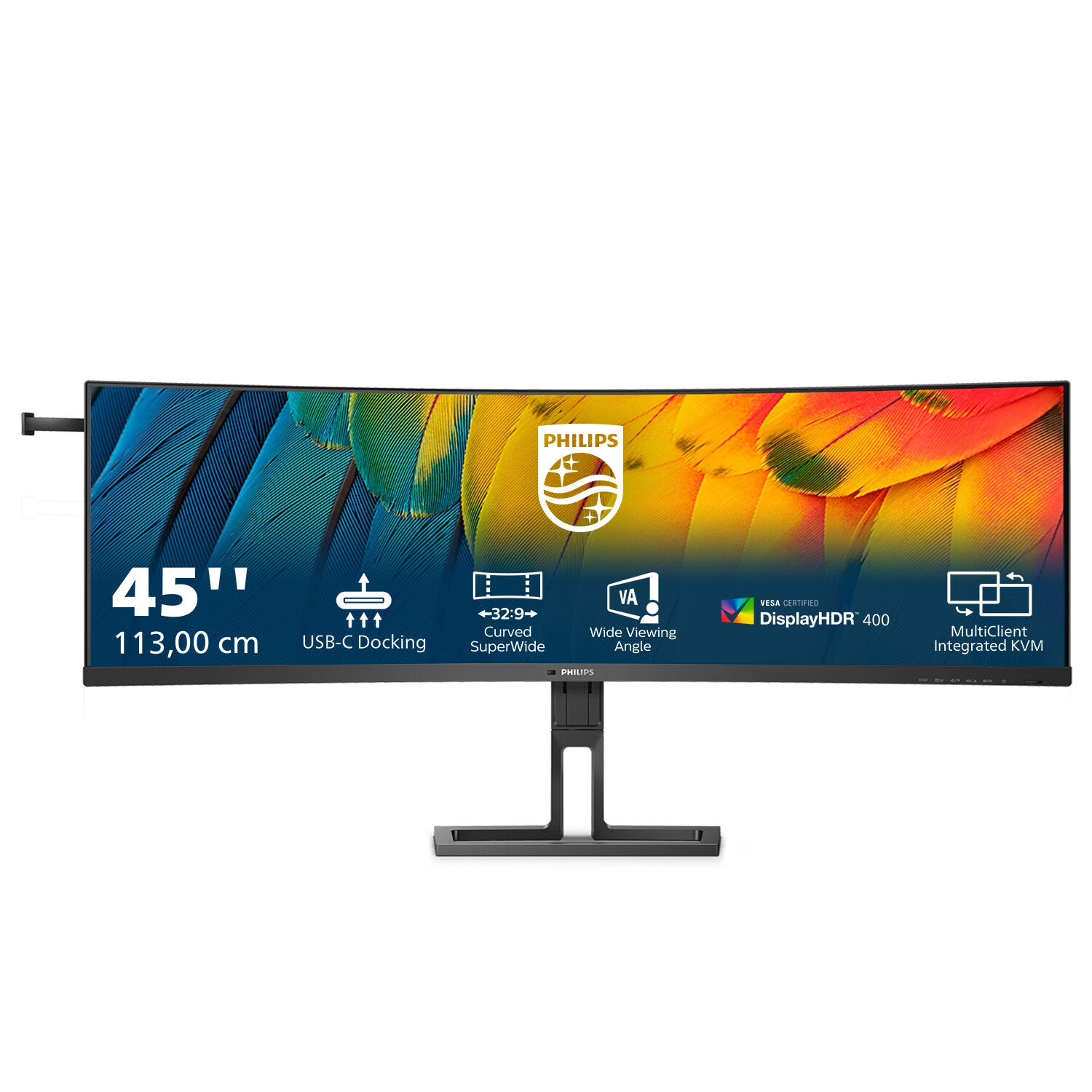 Philips 6000 series 45B1U6900C/00 computer monitor 113 cm (44.5") 5120 x 1440 Pixels UltraWide Dual Quad HD LED Zwart