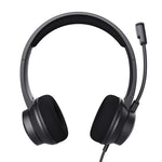 Trust HS-260 Headset - USB-headset voor kantoor en gesprekken – Lichtgewicht ontwerp – Verstelbare microfoon – Zakelijk model – Zwart