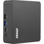 MSI Cubi NUC AI+ 3MG-004BEU USFF Zwart 355 Intel SoC FCBGA2540 4,7 GHz Ingebouwde luidsprekers