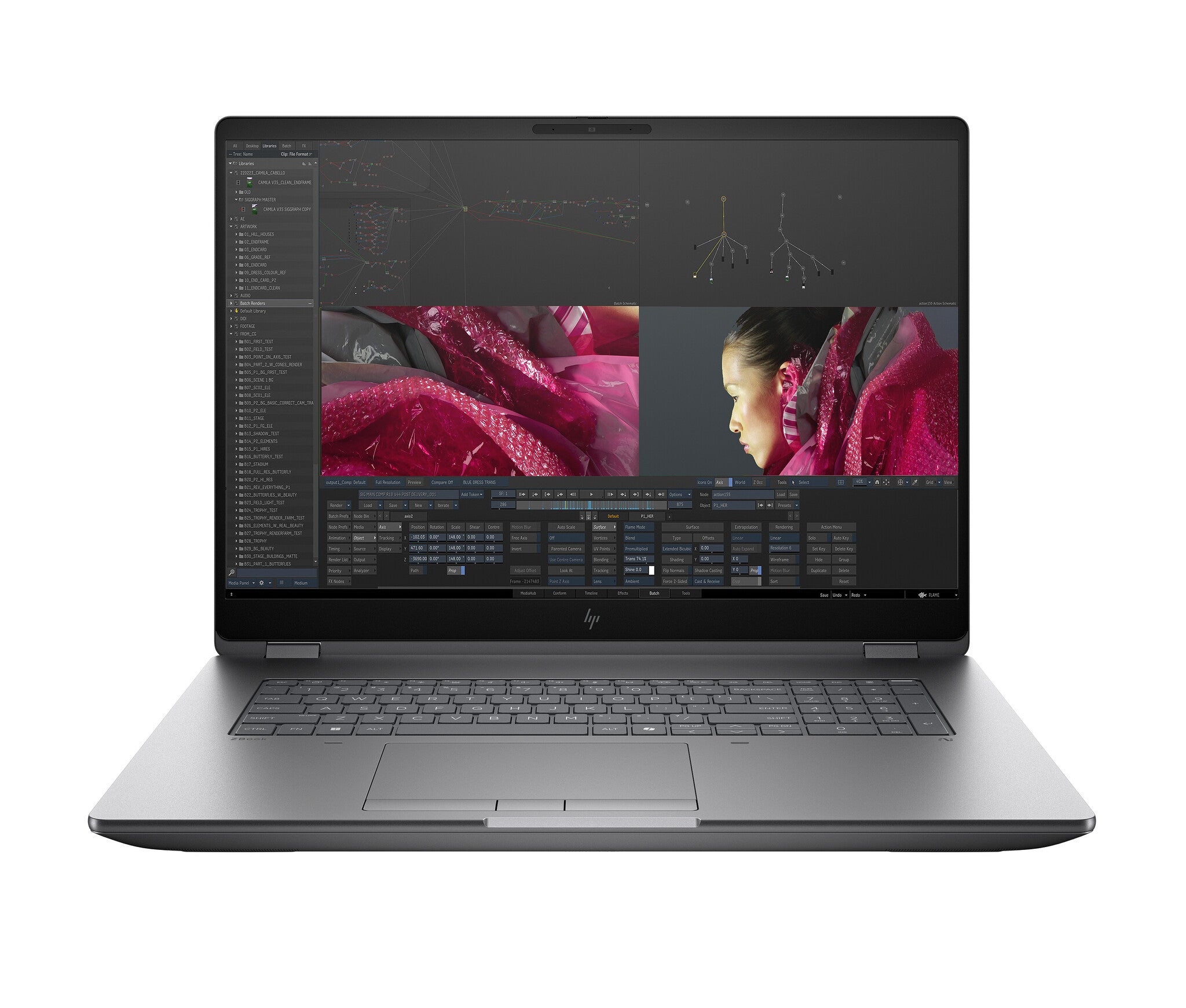 HP ZBook Fury G1i Wolf Pro Security Edition - Data Science Intel Core Ultra 7 255HX Mobiel werkstation 45,7 cm (18") WQXGA 32 GB DDR5-SDRAM 1 TB SSD NVIDIA RTX PRO 1000 Blackwell Wi-Fi 7 (802.11be) Windows 11 Pro AI Workstation, AI PC Zilver