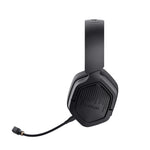 Trust GXT 493 Carus Headset Bedraad en draadloos Hoofdband, Helm Gamen USB Type-C / USB Type-A Bluetooth Zwart
