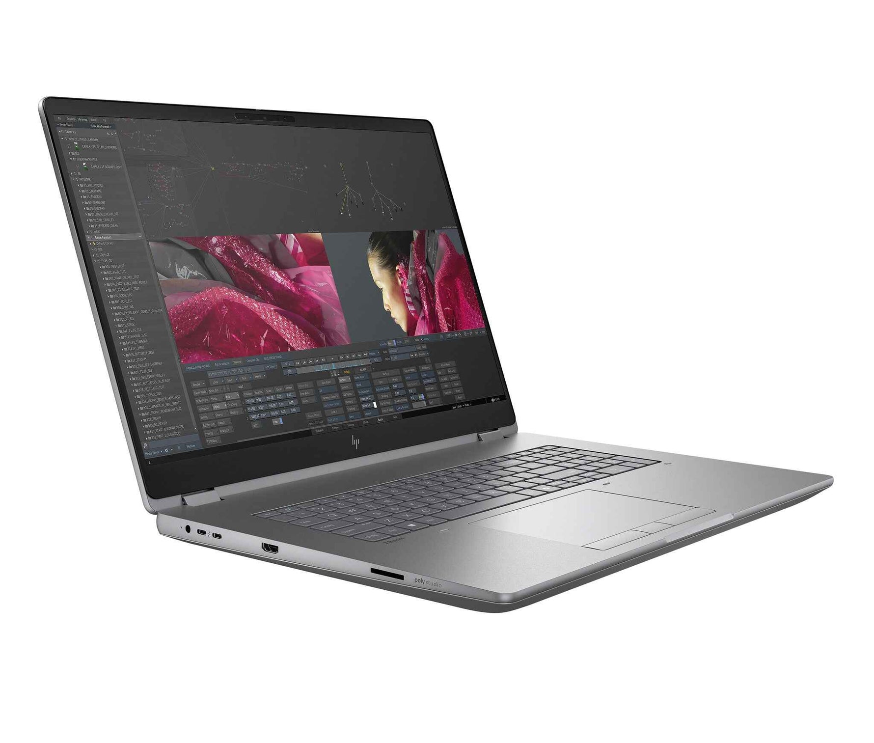 HP ZBook Fury G1i Wolf Pro Security Edition - Data Science Intel Core Ultra 7 255HX Mobiel werkstation 45,7 cm (18") WQXGA 64 GB DDR5-SDRAM 1 TB SSD NVIDIA RTX PRO 3000 Blackwell Wi-Fi 7 (802.11be) Windows 11 Pro AI Workstation, AI PC Zilver QWERTY