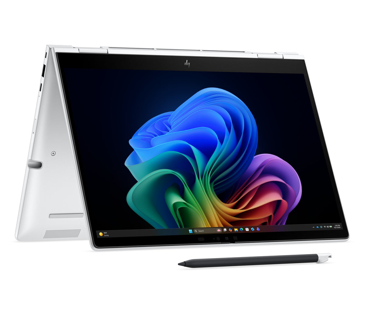 HP EliteBook 8 Flip G2i 13 Next Gen AI PC Copilot+ PC Intel Core Ultra 5 325 Laptop 33,8 cm (13.3") Touchscreen WUXGA 16 GB LPDDR5x-SDRAM 512 GB SSD Wi-Fi 7 (802.11be) Windows 11 Pro Zilver AZERTY