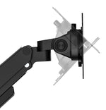 Neomounts DS70-250BL1 Monitorarm 17-35" - gasveer - Topfix - 180°-stop