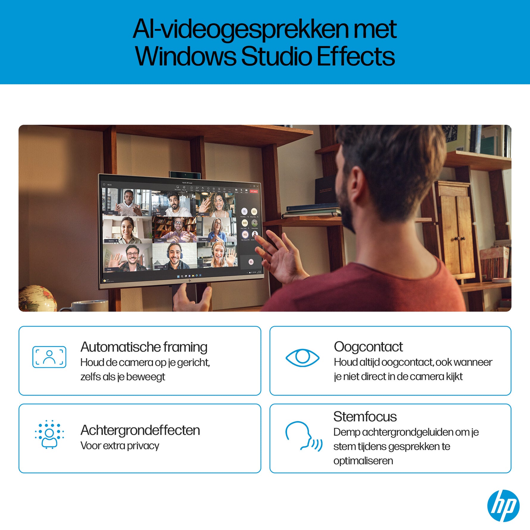 HP OmniStudio X 27-cs0016nd Intel Core Ultra 5 125H 27inch FHD AG 16GB DDR5 512GB PCIe NVMe SSD Intel Arc W11H Meteor Silver 68,6 cm (27") 1920 x 1080 Pixels Alles-in-één-pc DDR5-SDRAM Windows 11 Home Wi-Fi 7 (802.11be)