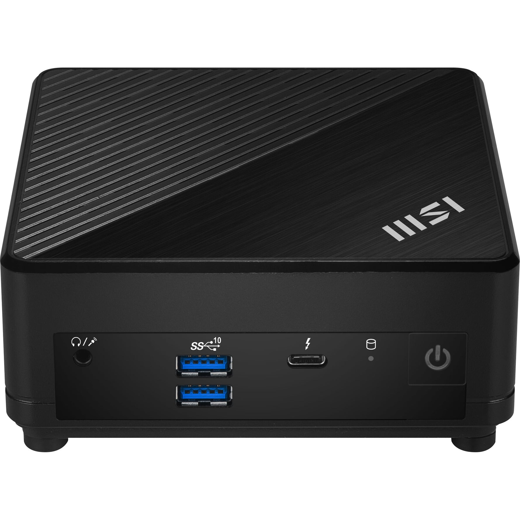 MSI Cubi 5 1M-498EU Intel Core 3 100U 8 GB DDR5-SDRAM 512 GB SSD Windows 11 Home Mini PC Zwart