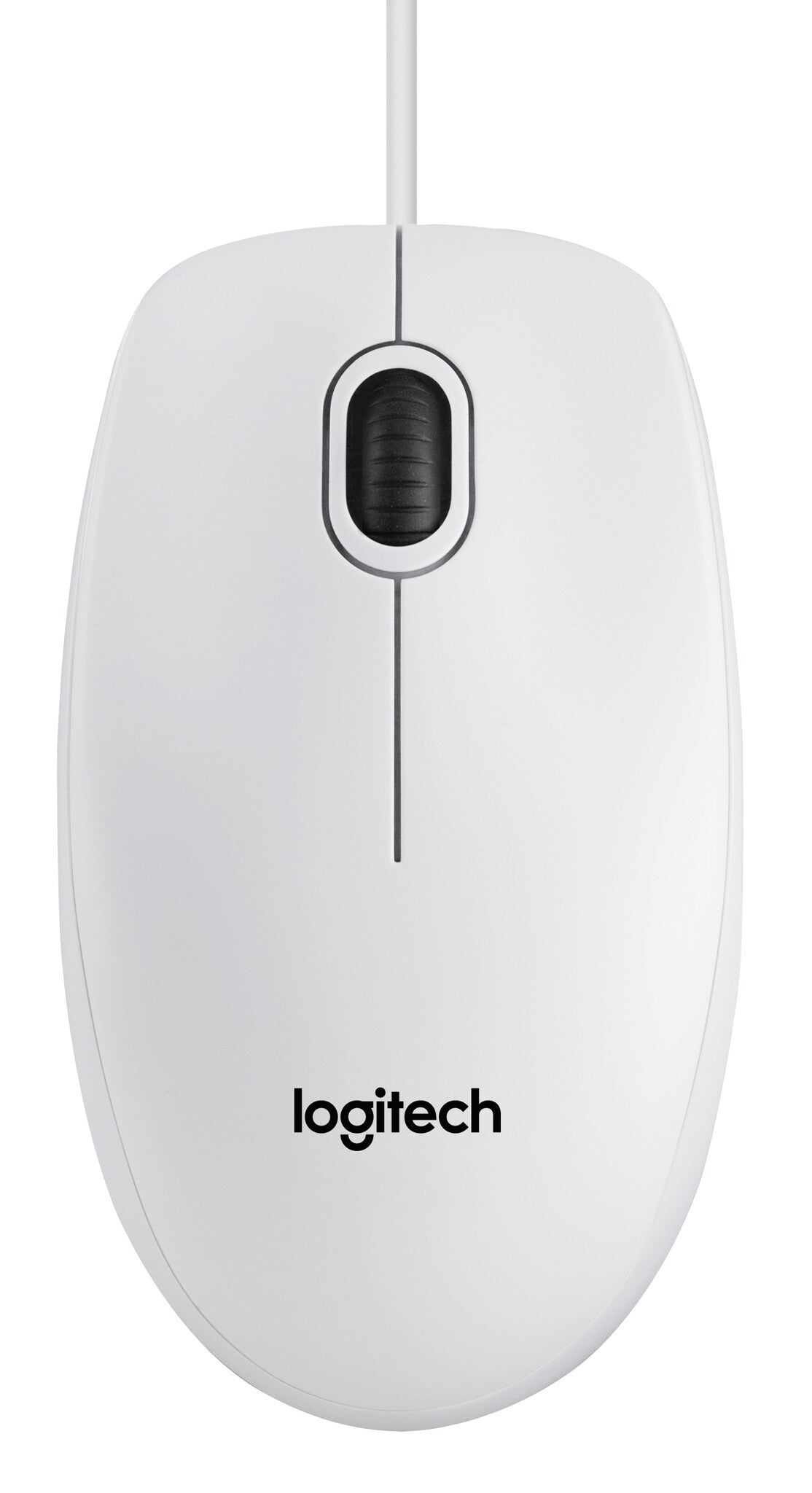 Logitech B100 Optical Mouse for Business White