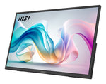 MSI PRO MP165 E6 Draagbare televisie en monitoor Draagbare monitor Zwart 39,6 cm (15.6") LED 1920 x 1080 Pixels