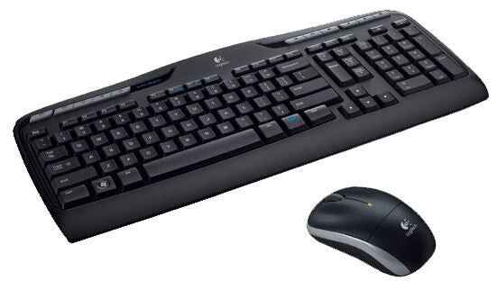 LOGITECH Wireless Combo MK330 Keyboard and mouse set wireless 2.4 GHz International black (US)