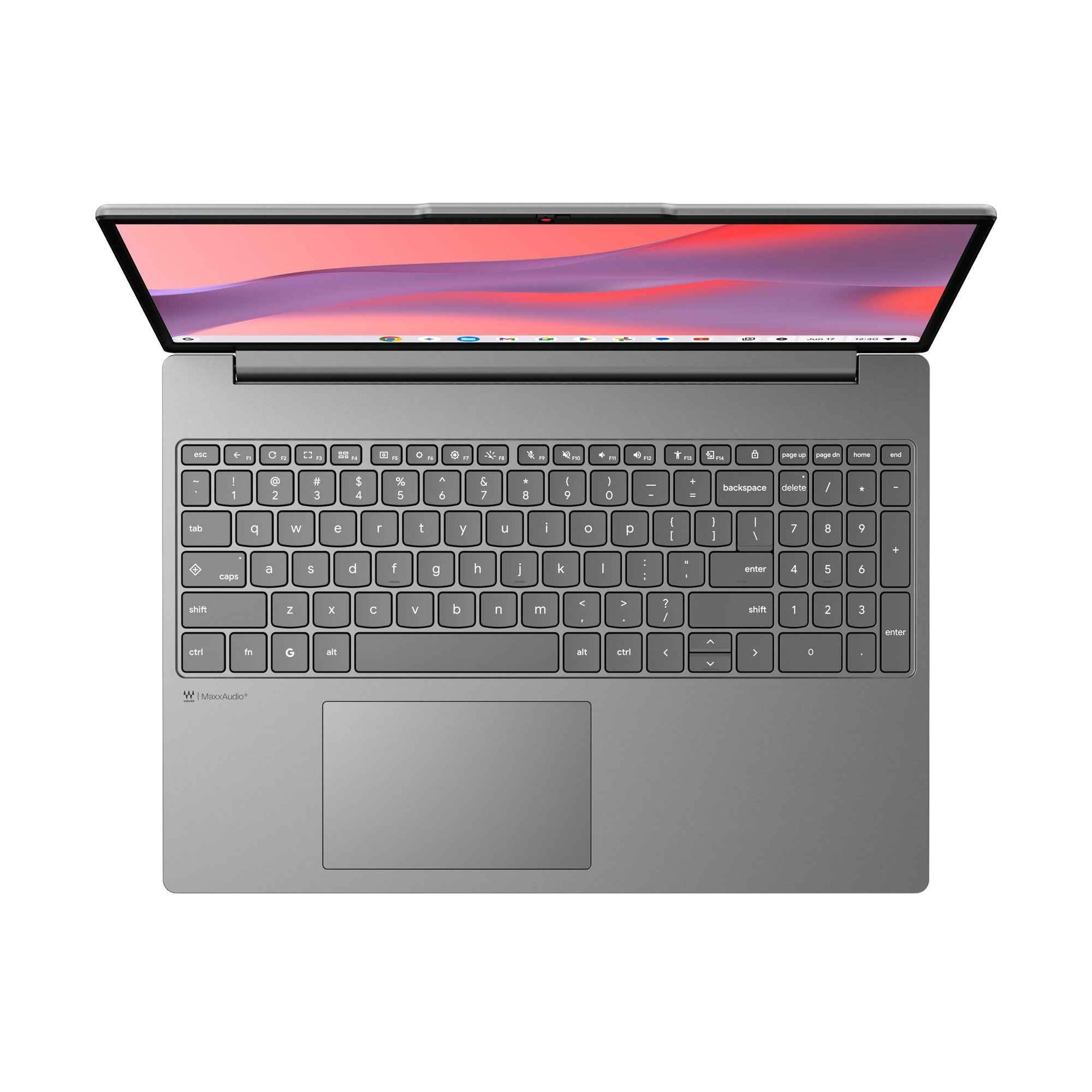 Lenovo Chrome 15ITN10 Intel® N N150 Chromebook 38,9 cm (15.3") WUXGA 4 GB LPDDR5x-SDRAM 64 GB UFS Wi-Fi 6E (802.11ax) ChromeOS Belgisch Grijs