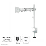 Neomounts NM-D135SILVER Monitorarm 10-30"
