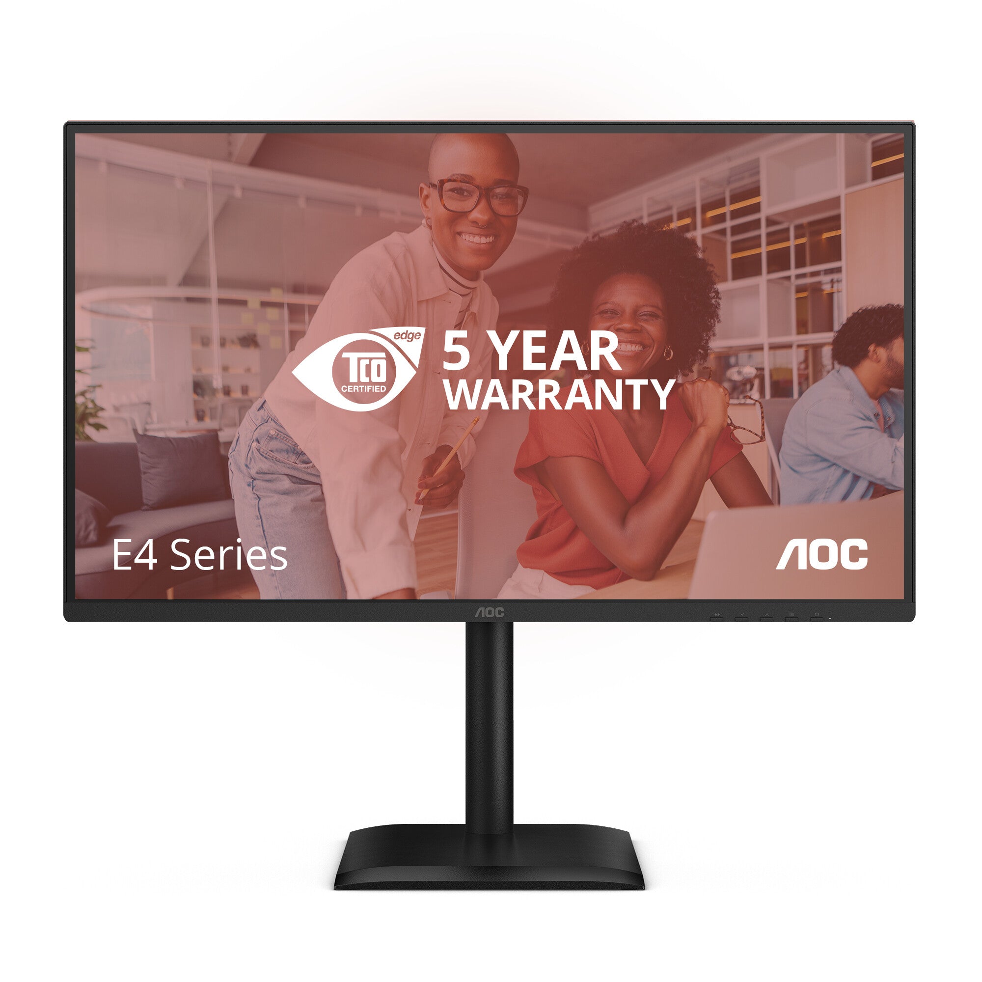 AOC 27E4U computer monitor 68,6 cm (27") 1920 x 1080 Pixels Full HD LED Zwart