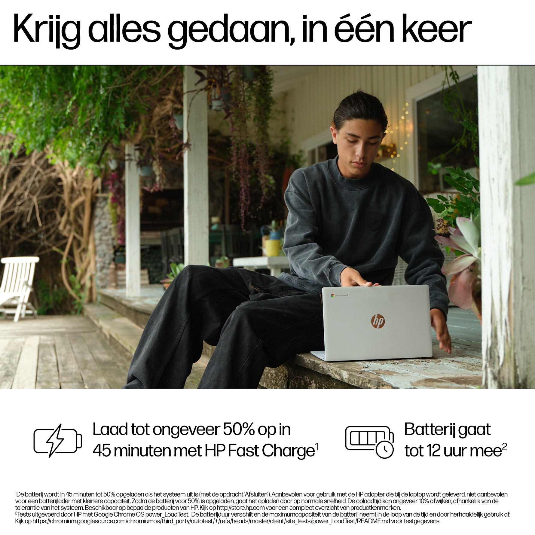 HP Chromebook 14a-nf0050nd Intel® N N100 35,6 cm (14