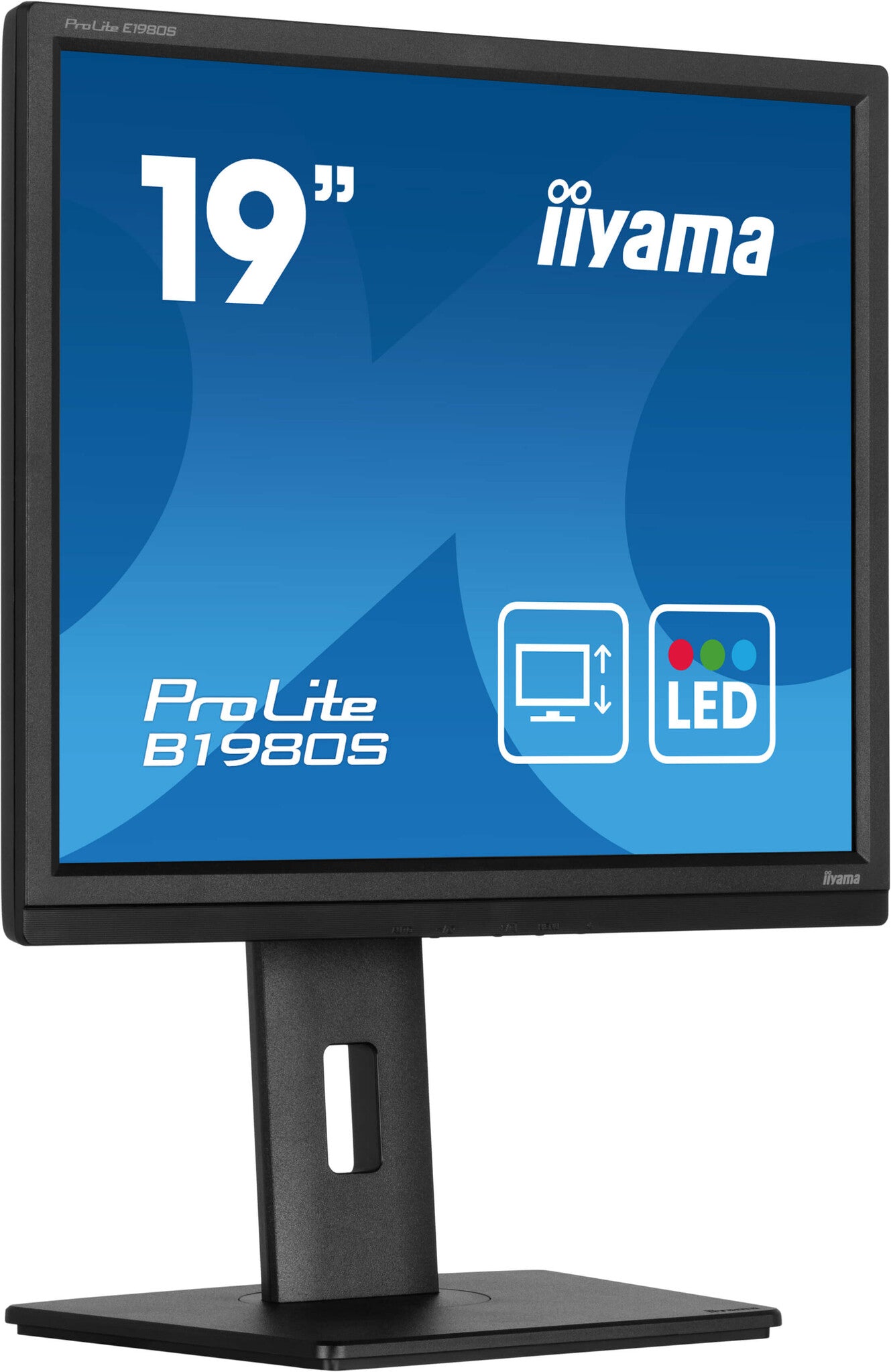 iiyama ProLite B1980S-B1 computer monitor 48,3 cm (19") 1280 x 1024 Pixels VGA LED Zwart