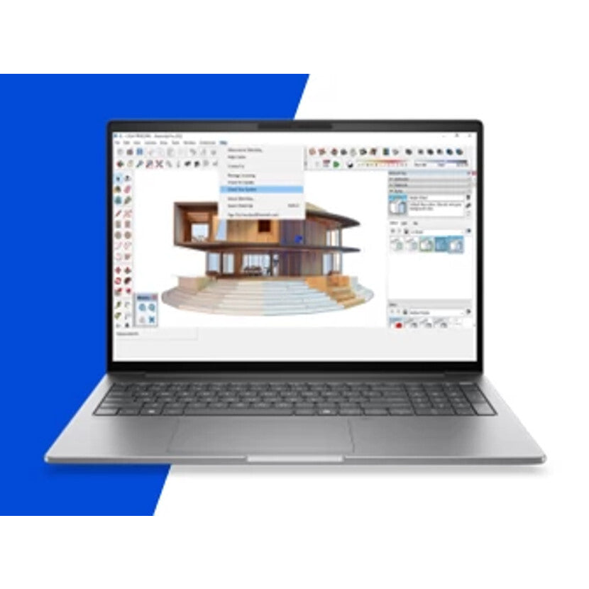 HP ZB8G2a16 RA5P435 16 24GB/512 PC Ryzen Copilot+ PC 40,6 cm (16") WUXGA DDR5-SDRAM 512 GB SSD Wi-Fi 7 (802.11be) Windows 11 Pro AI Workstation, AI PC Zilver QWERTY