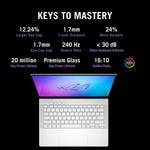 ASUS ROG Zephyrus G14 GA403WW-QS074W Copilot+ PC AMD Ryzen AI 9 370 Laptop 35,6 cm (14") 3K 32 GB LPDDR5x-SDRAM 2 TB SSD NVIDIA GeForce RTX 5080 Wi-Fi 7 (802.11be) Windows 11 Home Nederlands Wit