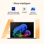 ASUS Vivobook 16 M1607KA-MB164W Copilot+ PC AMD Ryzen AI 5 330 Laptop 40,6 cm (16") WUXGA 16 GB DDR5-SDRAM 512 GB SSD Wi-Fi 6 (802.11ax) Windows 11 Home Nederlands Blauw