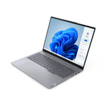 Lenovo ThinkBook 16 G7 ARP AMD Ryzen™ 5 7535HS Laptop 40,6 cm (16") WUXGA 16 GB DDR5-SDRAM 512 GB SSD Wi-Fi 6E (802.11ax) Windows 11 Pro Belgisch Grijs