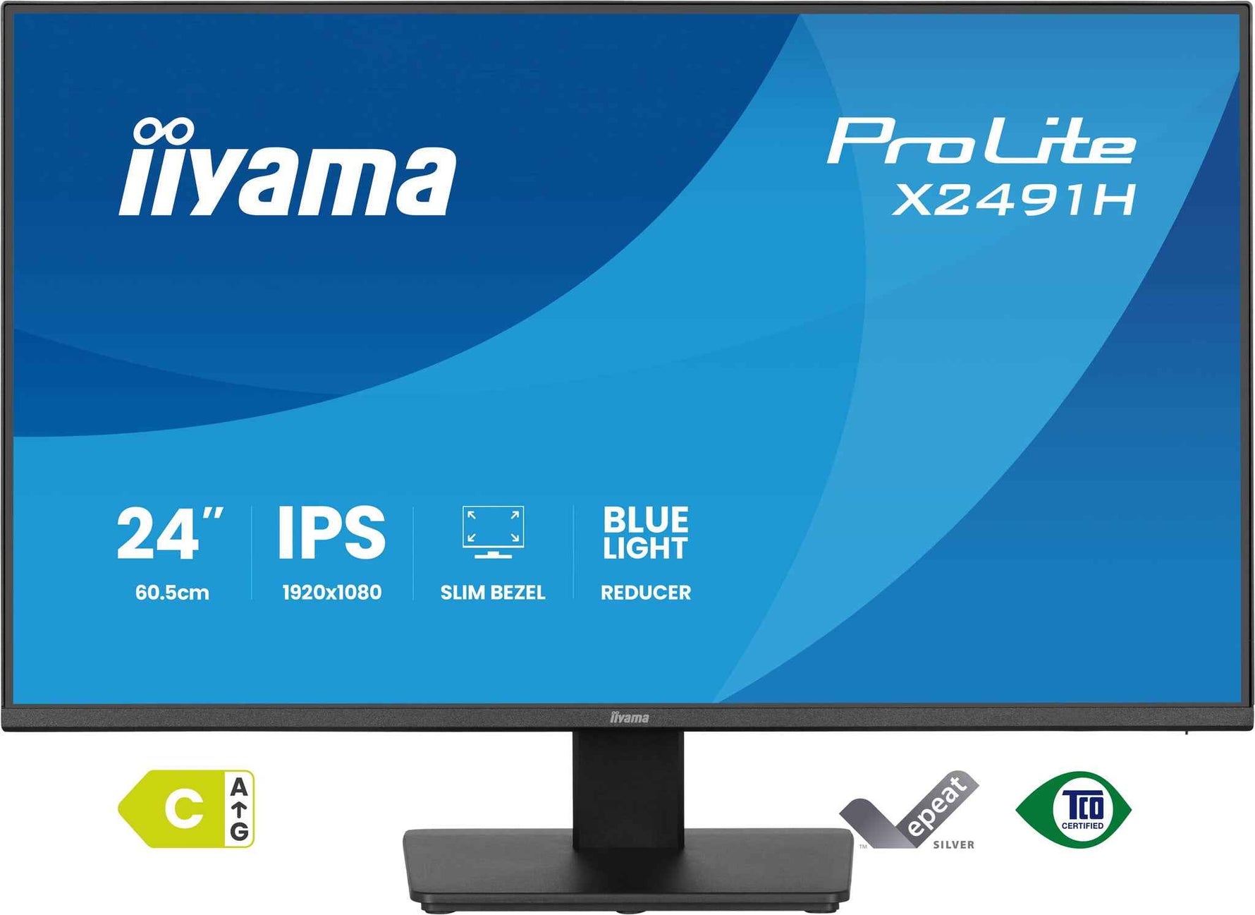 iiyama ProLite X2491H-B1 computer monitor 60,5 cm (23.8") 1920 x 1080 Pixels Full HD Zwart