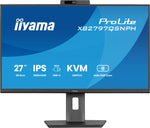 iiyama ProLite XB2797QSNPH-B1 27IN IPS LCD 4MS 2560X1440 350CD/M2 HDMI/DP/USB 2 computer monitor 68,6 cm (27") 2560 x 1440 Pixels Quad HD Zwart