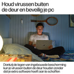 HP Chromebook 14a-nf0050nd Intel® N N100 35,6 cm (14") Full HD 4 GB LPDDR5-SDRAM 128 GB Flash Wi-Fi 6E (802.11ax) ChromeOS Zilver