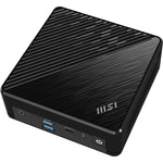 MSI Cubi N ADL S-098EU Intel® N N200 4 GB DDR4-SDRAM 128 GB SSD Windows 11 Pro Mini PC Zwart