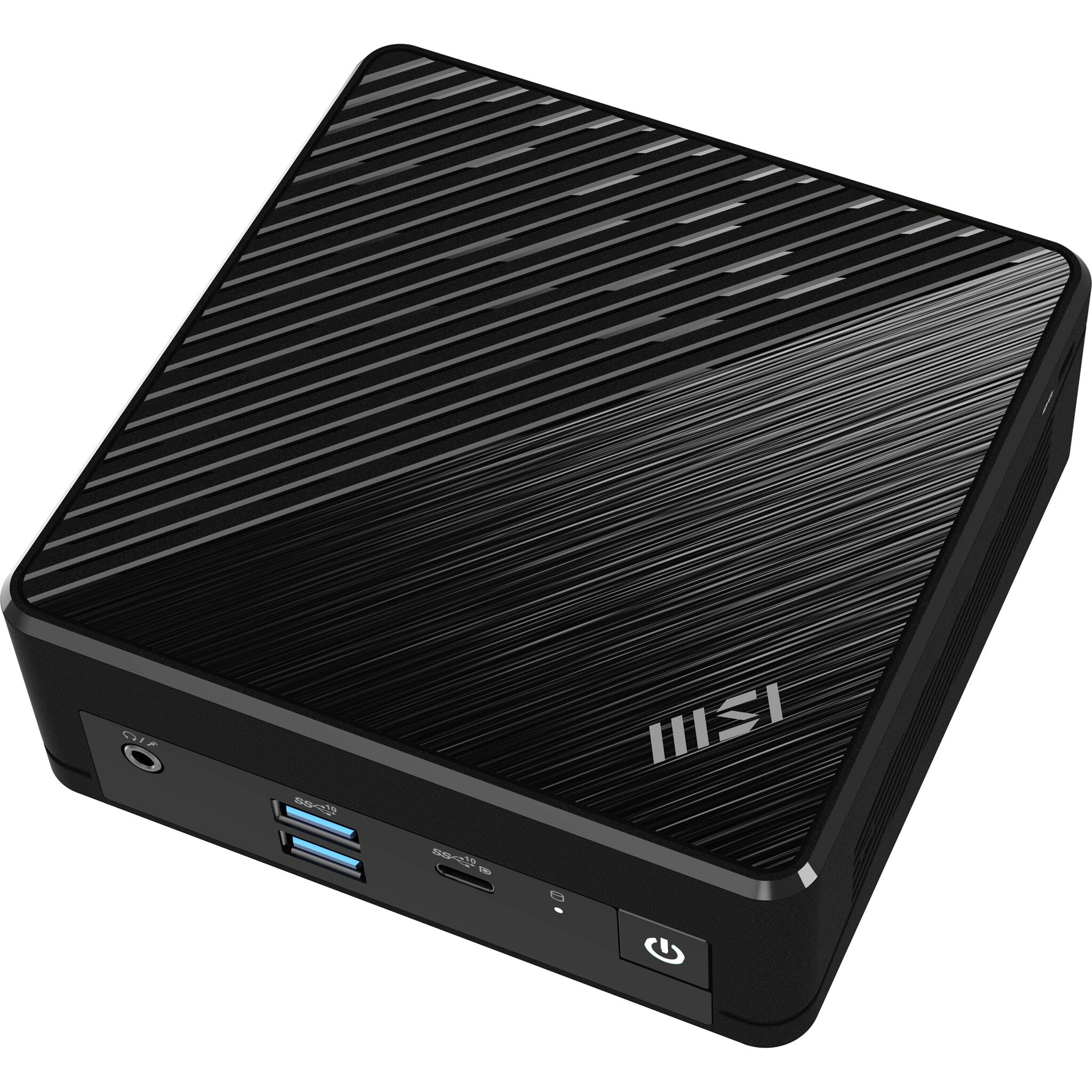 MSI Cubi N ADL S-078EU Intel® N N100 4 GB DDR4-SDRAM 128 GB SSD Windows 11 Pro Mini PC Zwart