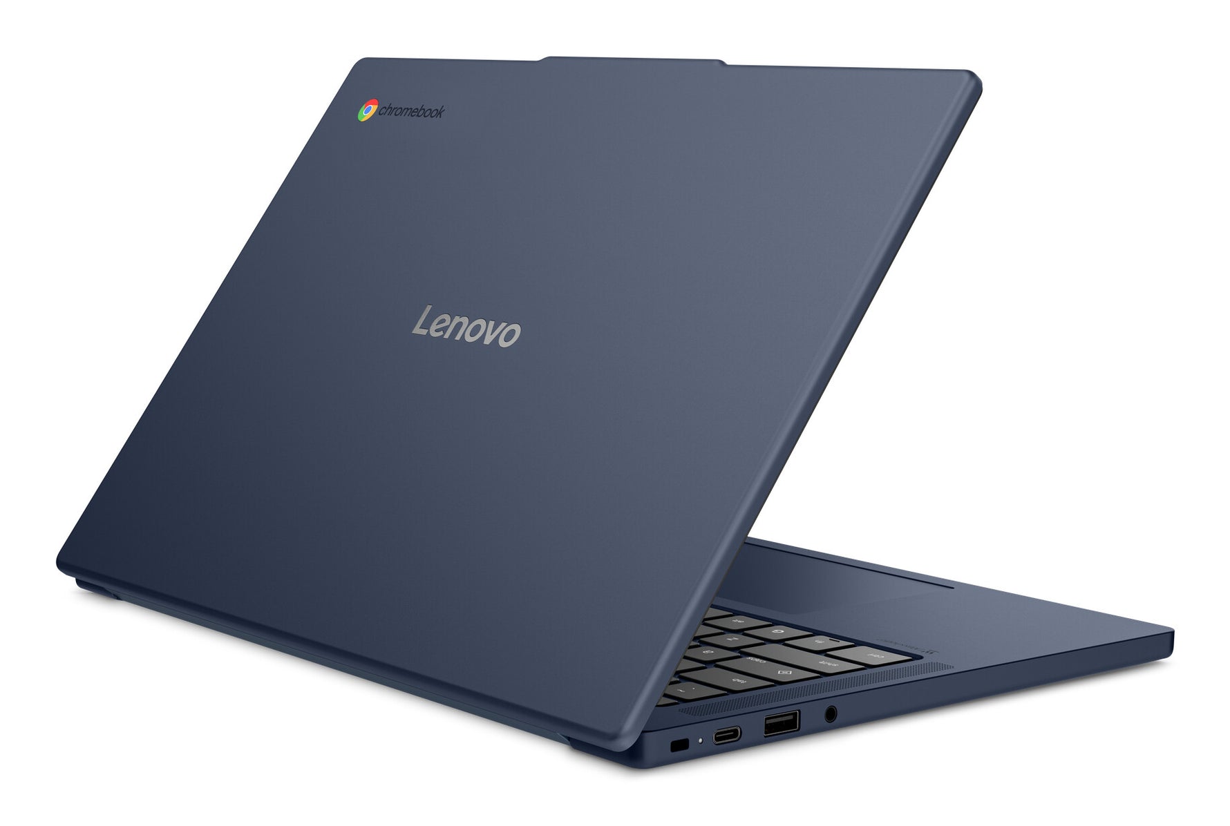 Lenovo Chrome 14M8911 MediaTek Kompanio 540 Chromebook 35,6 cm (14") WUXGA 8 GB LPDDR5x-SDRAM 128 GB UFS Wi-Fi 6E (802.11ax) ChromeOS Belgisch Blauw