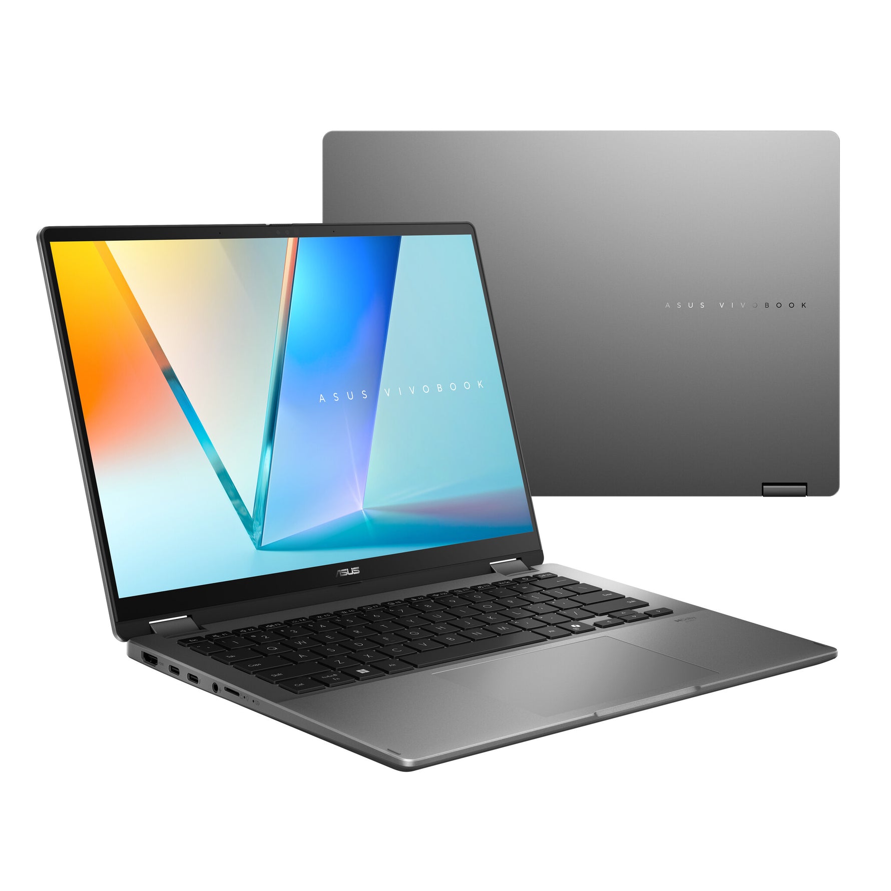 ASUS Vivobook 14 Flip TP3407SA-SG167W Copilot+ PC Intel Core Ultra 5 226V Hybride (2-in-1) 35,6 cm (14") Touchscreen WUXGA 16 GB LPDDR5x-SDRAM 512 GB SSD Wi-Fi 7 (802.11be) Windows 11 Home Nederlands Grijs