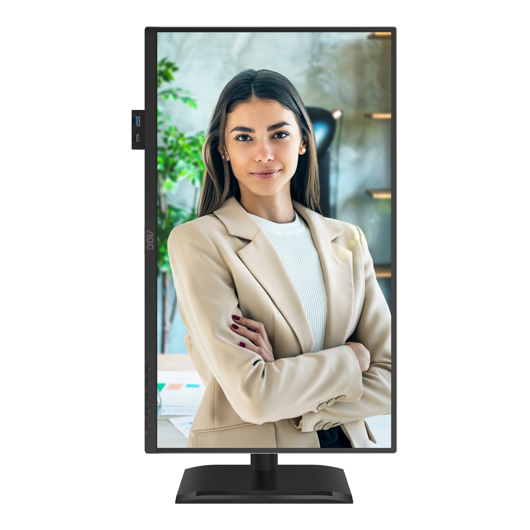 AOC 24P4U computer monitor 60,5 cm (23.8") 1920 x 1080 Pixels Full HD Zwart