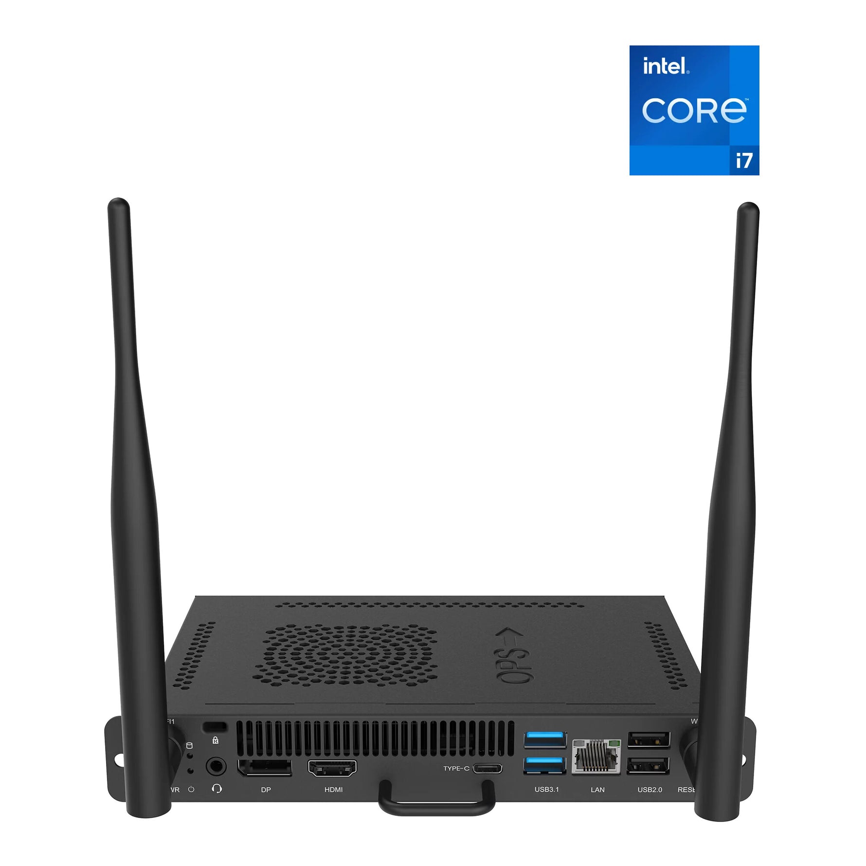 BenQ TEY41-i7 Intel® Core™ i7 i7-1255U 16 GB DDR4-SDRAM 256 GB SSD Windows 11 Pro Rekgemonteerd chassis PC Zwart