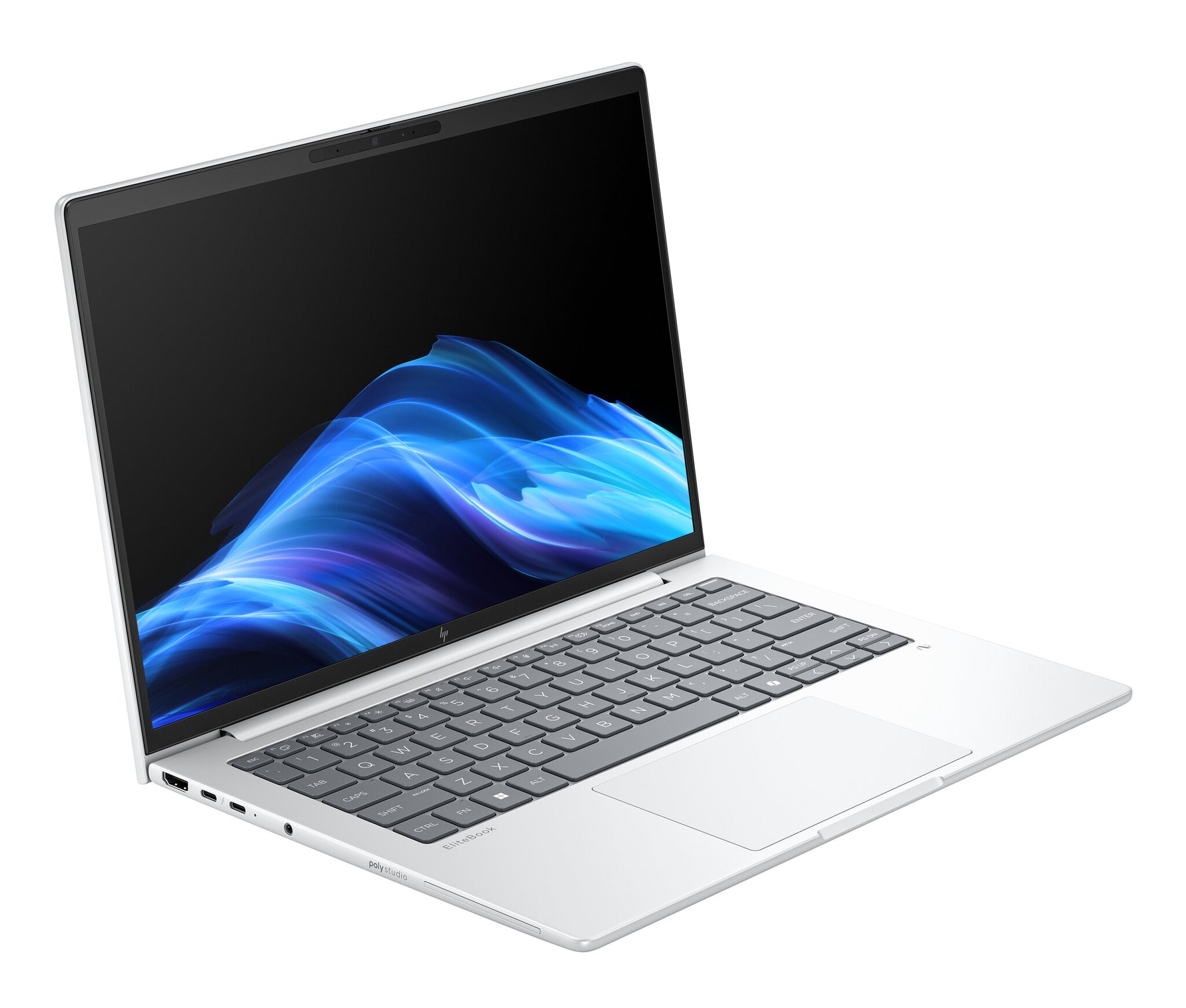 HP EliteBook 8 G1i Next Gen AI Wolf Pro Security Edition Copilot+ PC Intel Core Ultra 5 226V Laptop 35,6 cm (14") WUXGA 16 GB LPDDR5x-SDRAM 512 GB SSD Wi-Fi 7 (802.11be) Windows 11 Pro Zilver