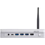 MSI Pro DP10 A14MG-006EU PC's/werkstation Intel® Core™ i3 i3-14100 8 GB DDR5-SDRAM 512 GB SSD Windows 11 Home Mini PC Wit