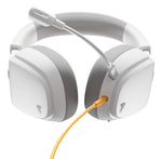 Glorious Gaming Glorious GHS Eternal - Stereo gaming headset voor pc, PS5, PS4, Xbox, Switch - Custom-tuned, gekantelde drivers, verstelbare, kristalheldere, afneembare mic, 3,5 mm - Duurzaam, dag/nacht comfort - Wit