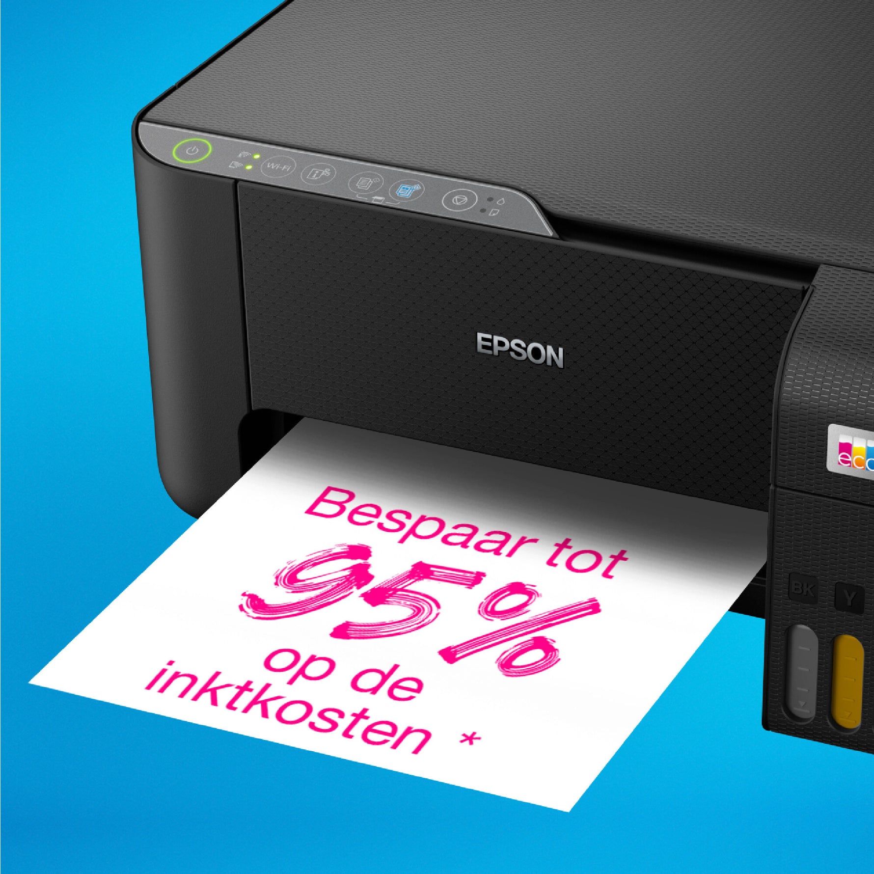 Epson EcoTank ET-2860 A4 multifunctionele Wi-Fi-printer met inkttank, inclusief tot 3 jaar inkt