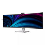 Philips 49B2U6900CH/00 computer monitor 124 cm (48.8") 5120 x 1440 Pixels Dual QHD LCD Zwart