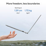 ASUS Vivobook S16 S3607VA-RP097W Intel Core 5 210H Laptop 40,6 cm (16") WUXGA 16 GB DDR5-SDRAM 512 GB SSD Wi-Fi 6 (802.11ax) Windows 11 Home Nederlands Zilver