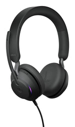 Jabra Evolve2 40 SE Headset Bedraad Hoofdband Kantoor/callcenter USB Type-C / USB Type-A Zwart