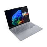 Lenovo ThinkBook 16 G7 QOY Copilot+ PC Snapdragon X1P-42-100 Laptop 40,6 cm (16") WUXGA 32 GB LPDDR5x-SDRAM 1 TB SSD Wi-Fi 7 (802.11be) Windows 11 Pro Belgisch Grijs