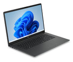 HP OmniBook 3 17-dk0233ndx 100U Laptop 43,9 cm (17.3") Full HD 8 GB DDR5-SDRAM 512 GB SSD Wi-Fi 6 (802.11ax) Windows 11 Home Zwart, Grijs QWERTY