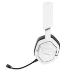 Trust GXT 493W Carus Headset Bedraad en draadloos Hoofdband, Helm Gamen USB Type-C / USB Type-A Bluetooth Wit